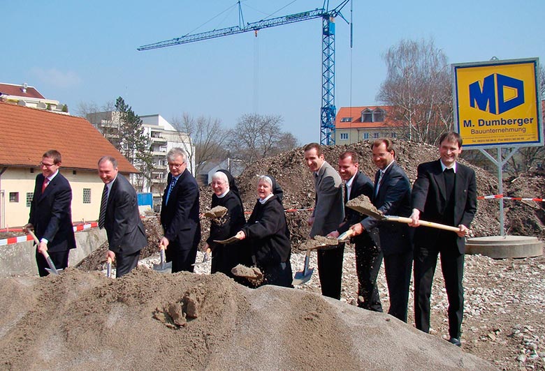 Spatenstich »Residenz an der Kahnfahrt«