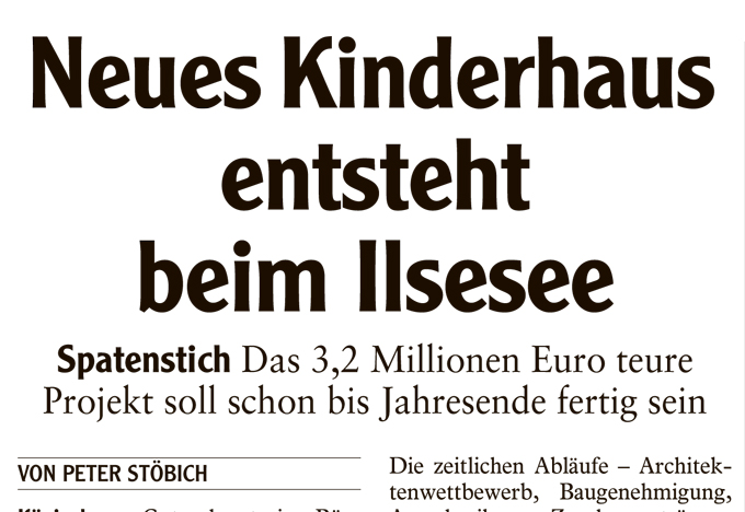 Kinderhaus beim Ilsesee