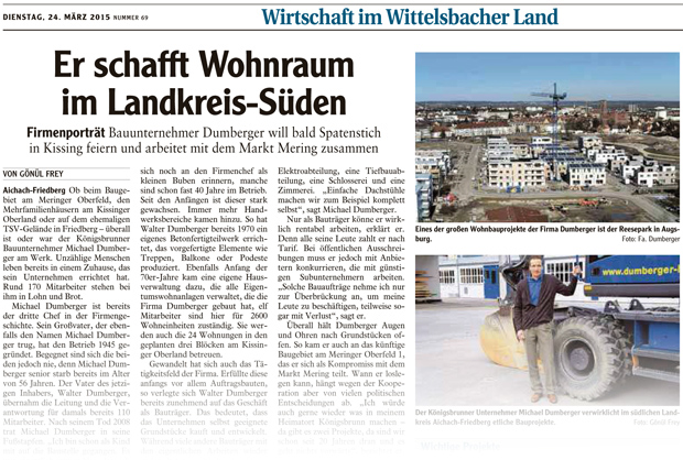 Wohnraum für den Landkreis-Süden