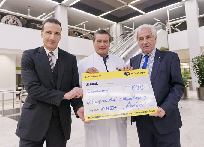 Große Spende für Klinikum