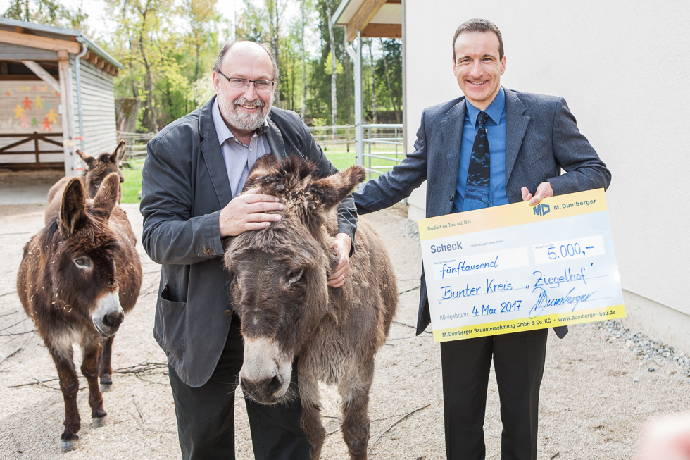 M. Dumberger fördert Therapie für Kinder in Not