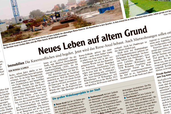 Reesepark: Neues Leben auf altem Grund