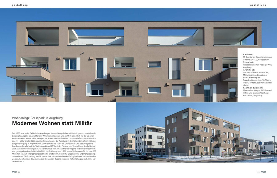 Modernes Wohnen statt Militär