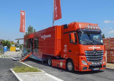 Der Viessmann Energietruck in Mering - M. Dumberger Bauunternehmung GmbH & Co. KG