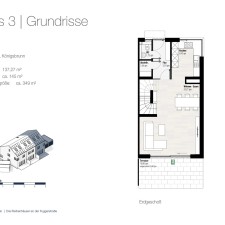 Haus 3 EG - Reihenhäuser Königsbrunn, Fuggerstraße - M. Dumberger Bauunternehmung GmbH & Co. KG